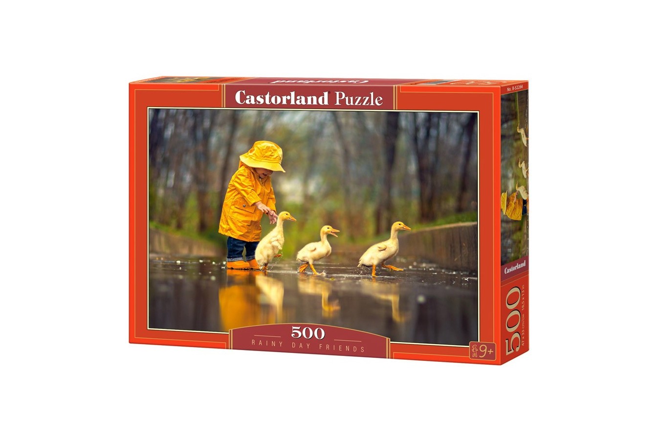 Puzzle Castorland - Rainy Day Friends, 500 piese