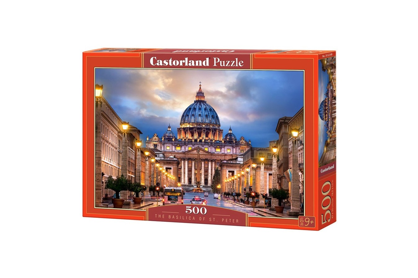 Puzzle Castorland - The Basilica of Saint Peter, 500 piese