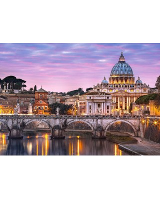 Puzzle Castorland - View of the Vatican, 500 piese