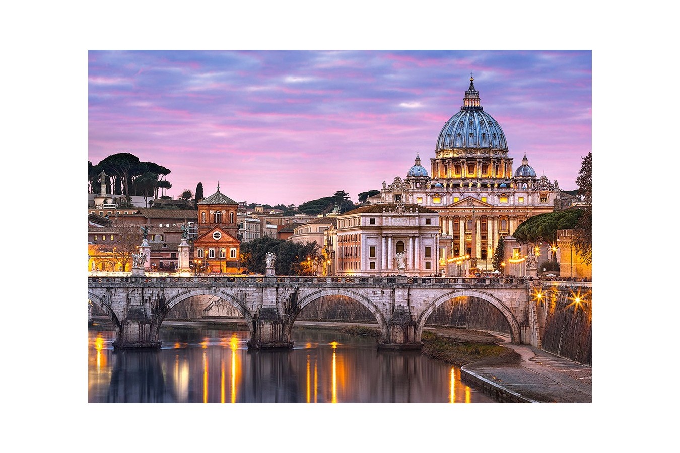 Puzzle Castorland - View of the Vatican, 500 piese