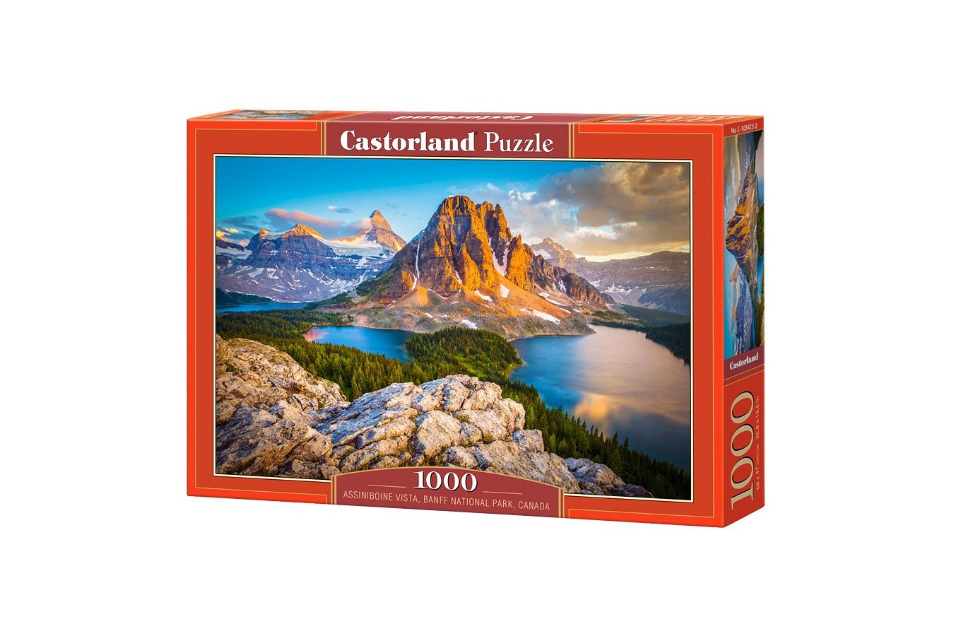 Puzzle Castorland - Assiniboine Vista Canada, 1000 piese