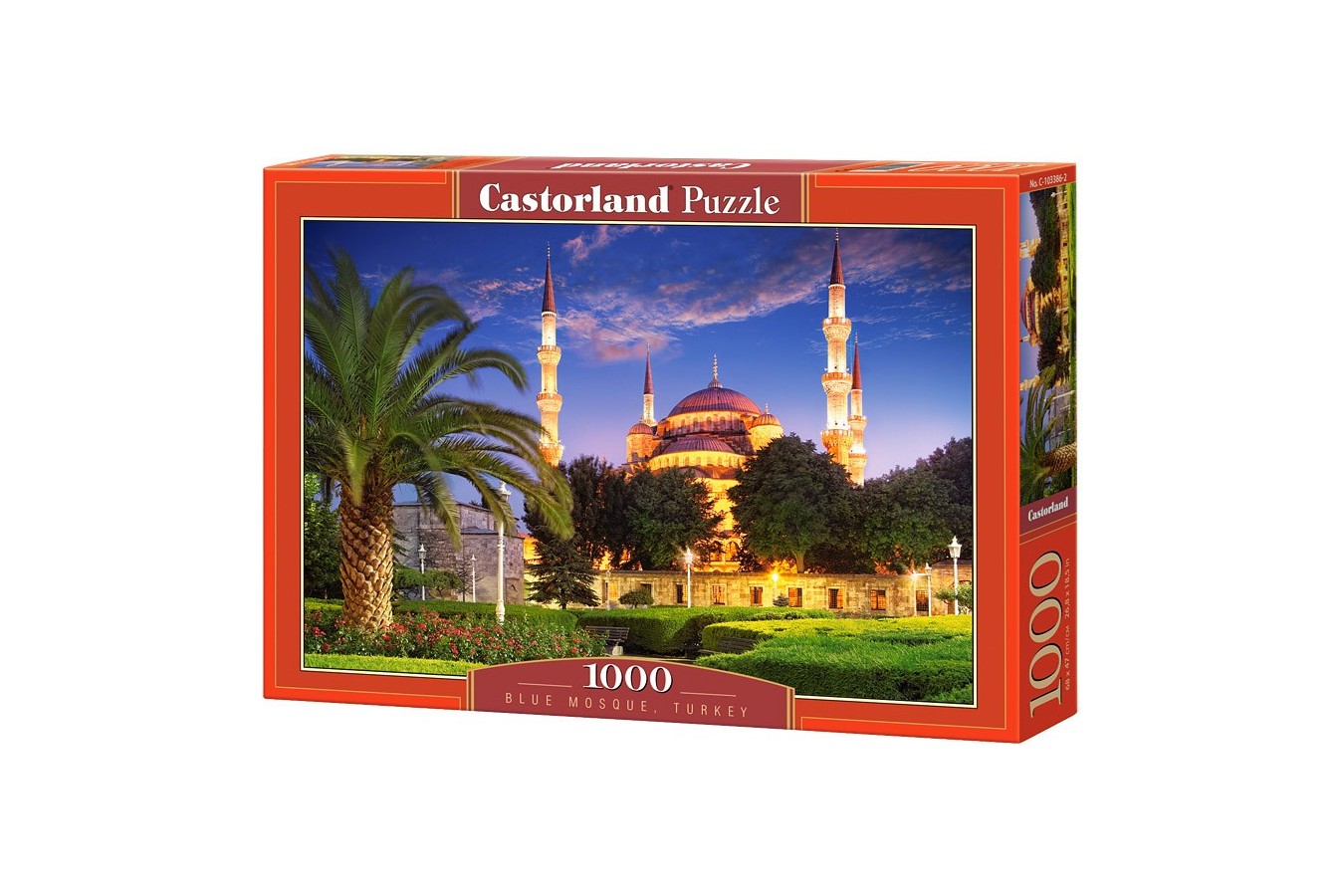 Puzzle Castorland - Blue Mosque Turkey, 1000 piese