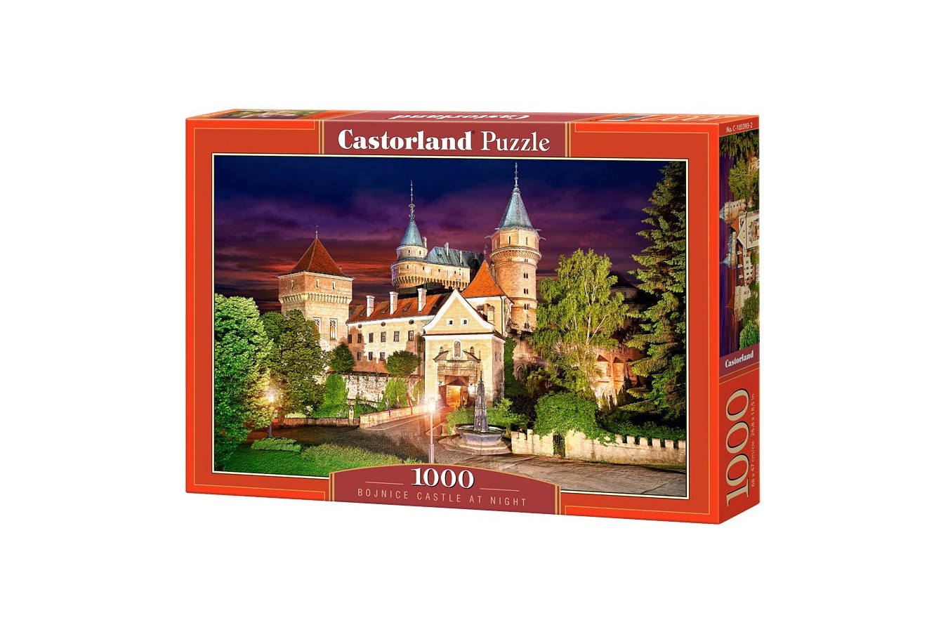 Puzzle Castorland - Bojince Castle at Night, 1000 piese