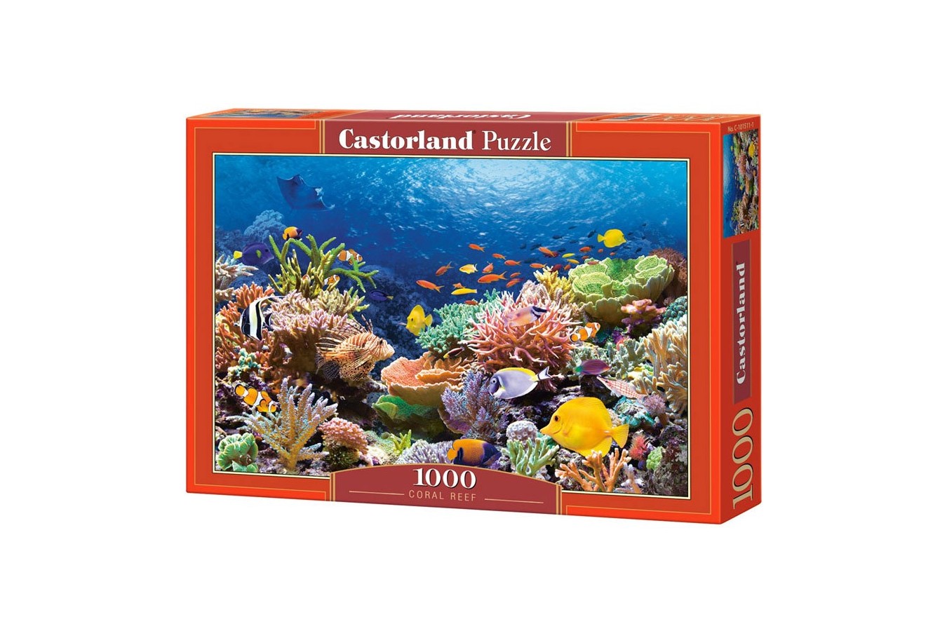 Puzzle Castorland - Coral Reef Fishes, 1000 piese