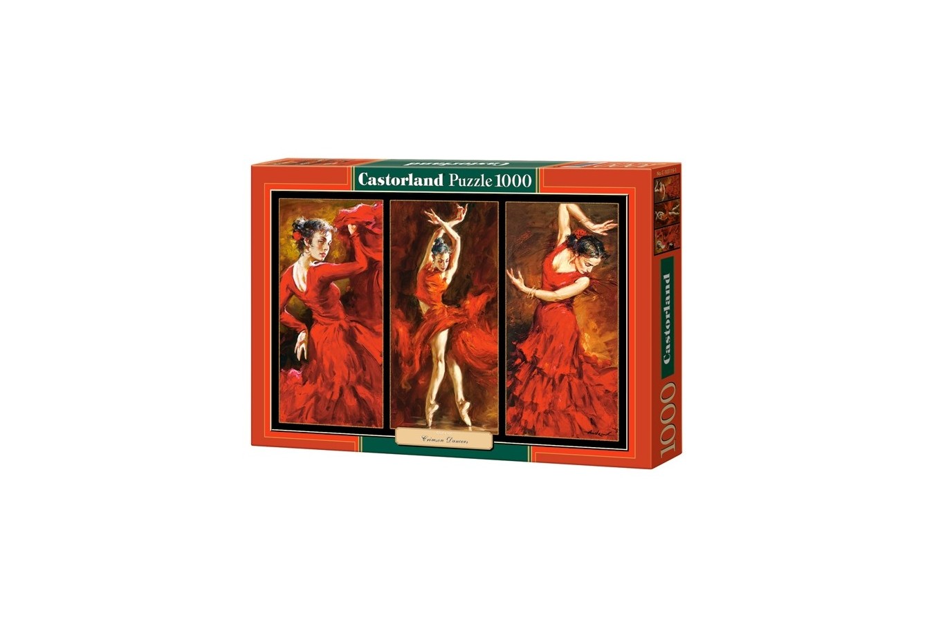 Puzzle Castorland - Crimson Dancers, 1000 piese