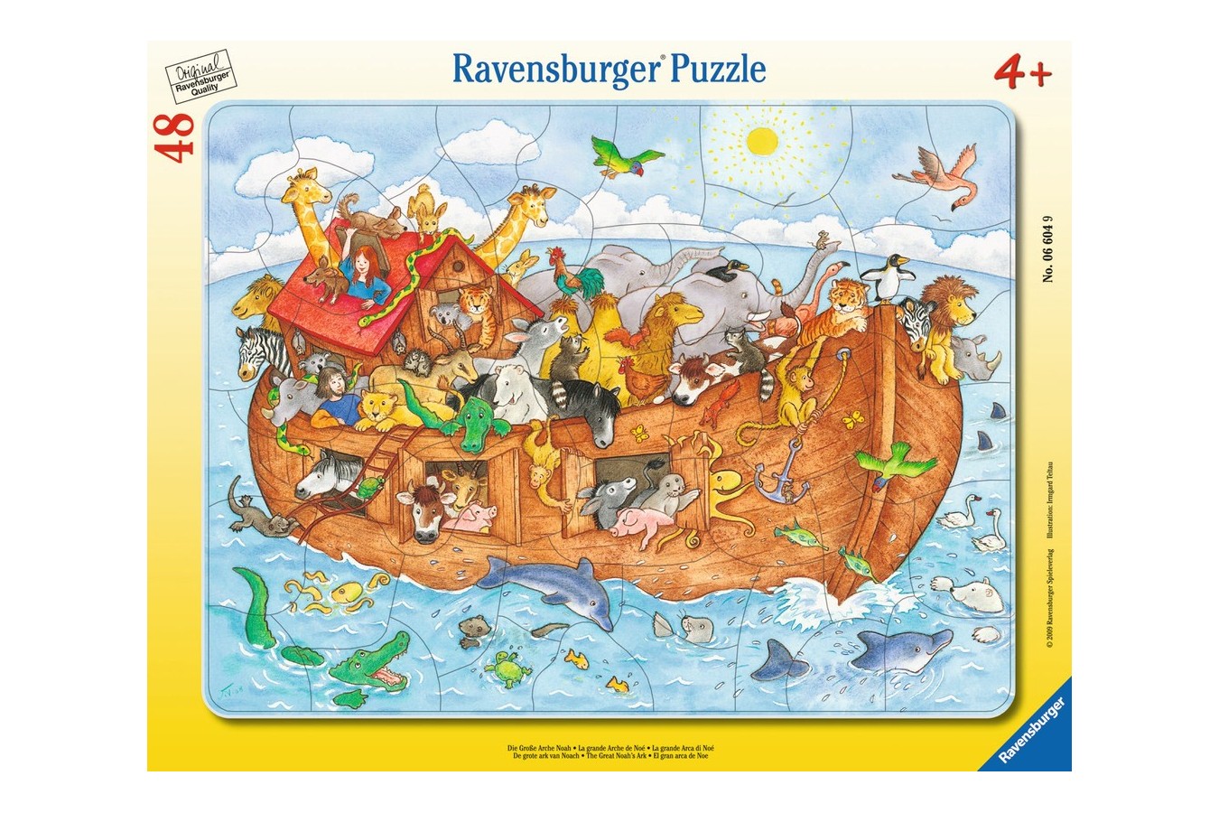 Puzzle Ravensburger - Arca Lui Noe, 48 piese (06604)