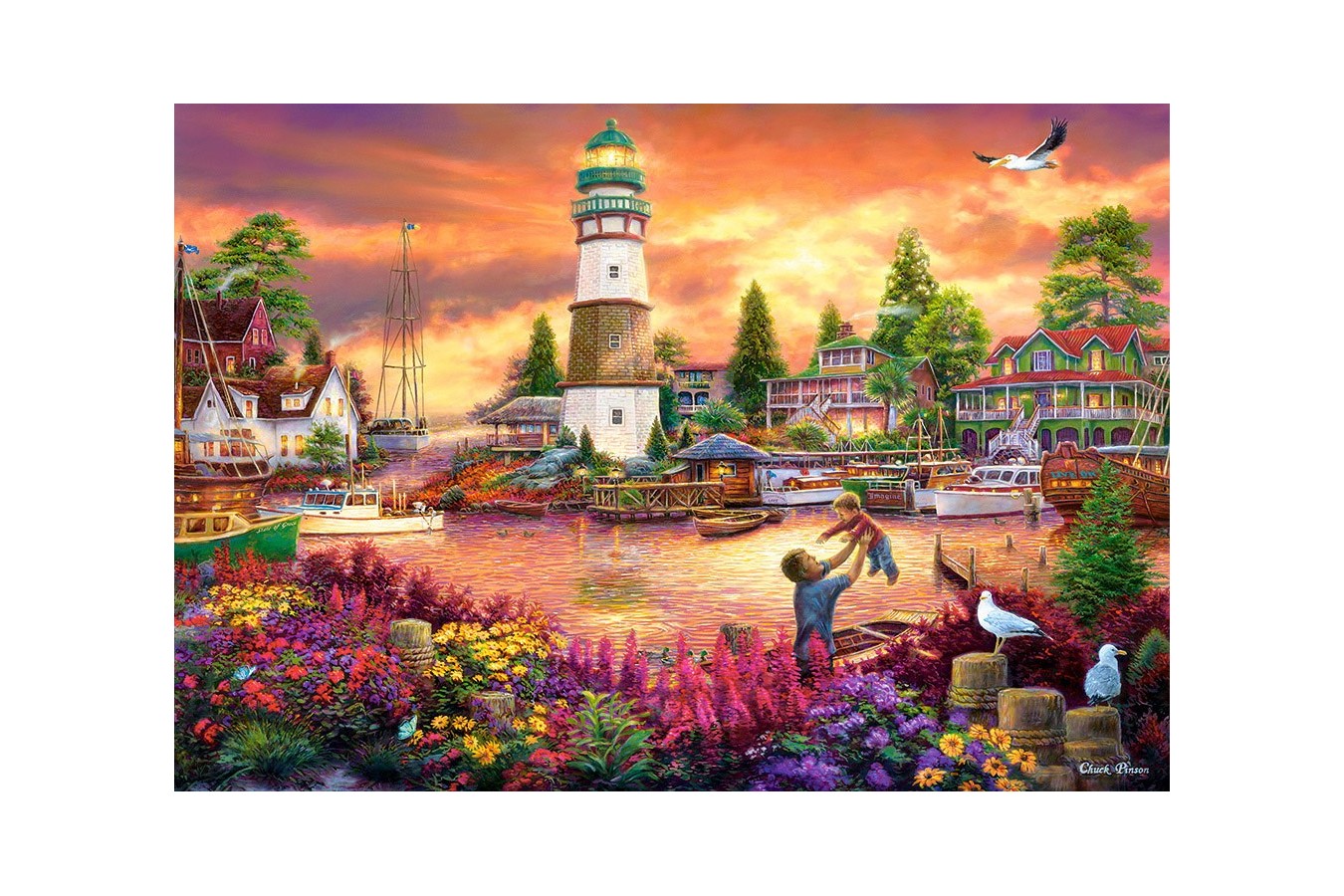 Puzzle Castorland - Love Lifted Me, 1000 piese