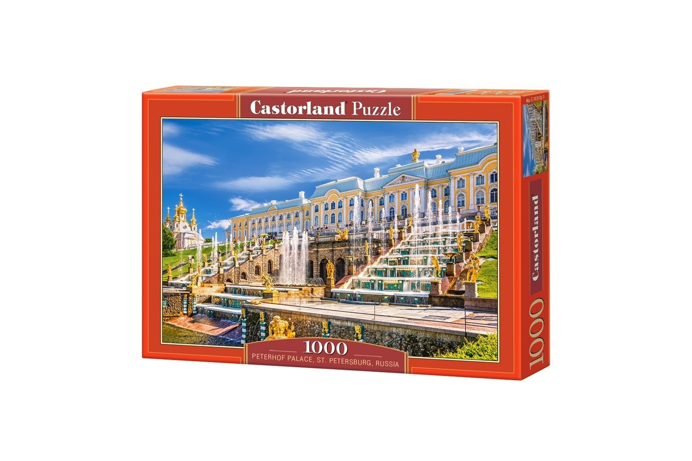 Puzzle Castorland - Palatul Peterhof - Rusia, 1000 piese