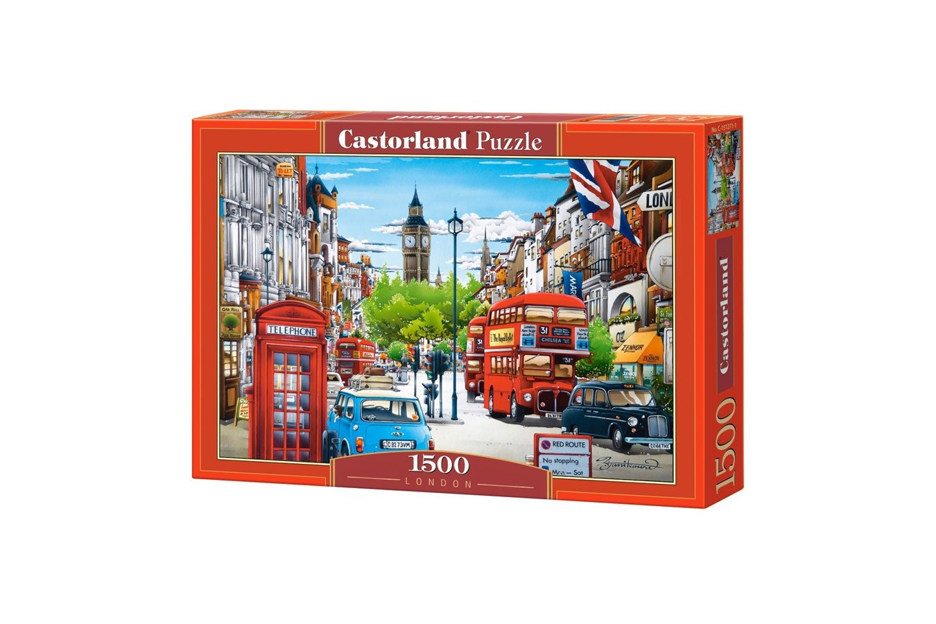 Puzzle Castorland - London, 1500 piese