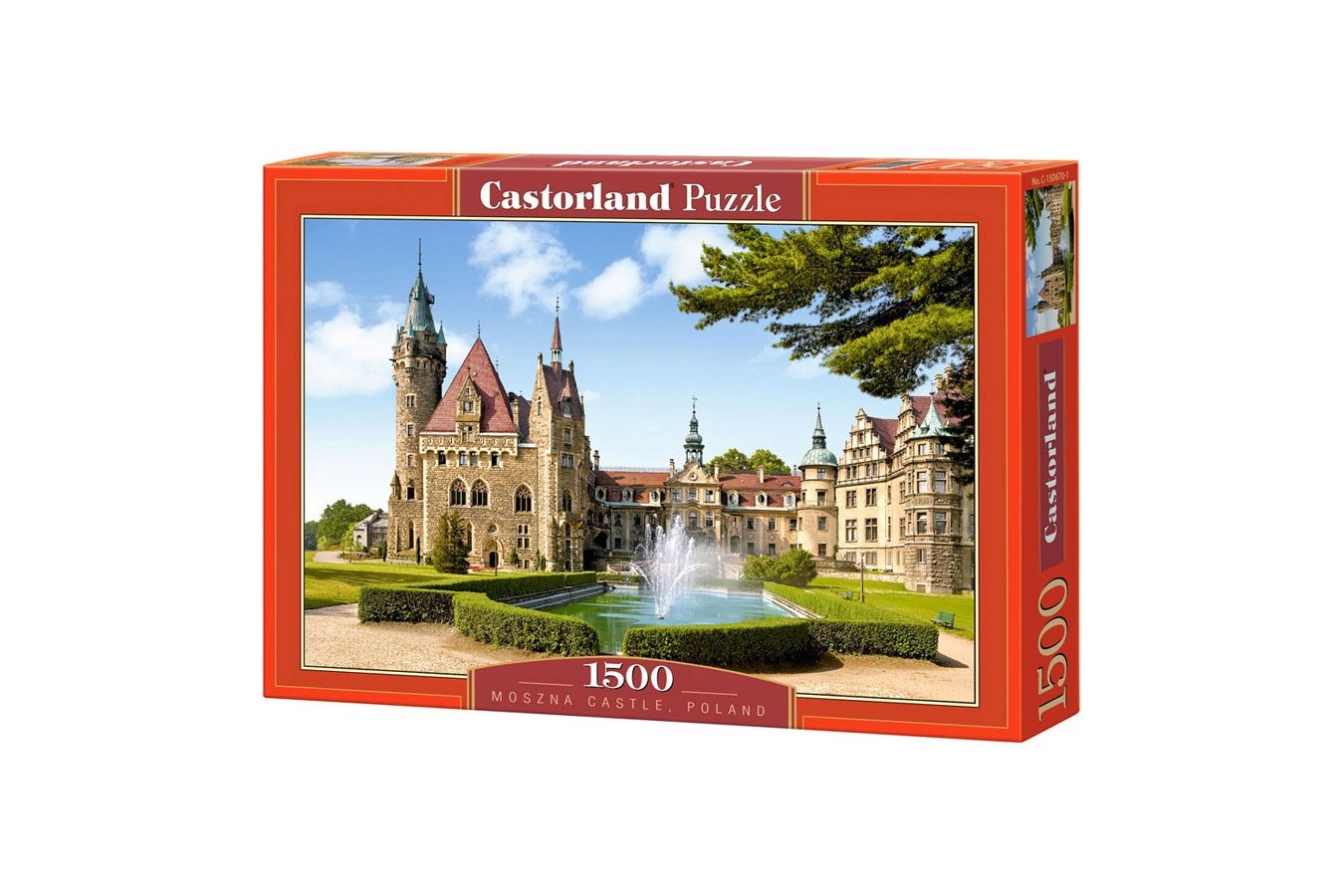 Puzzle Castorland - Moszna Castlle, Poland, 1500 piese