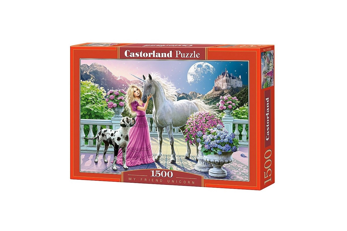 Puzzle Castorland - My Friend Unicorn, 1500 piese