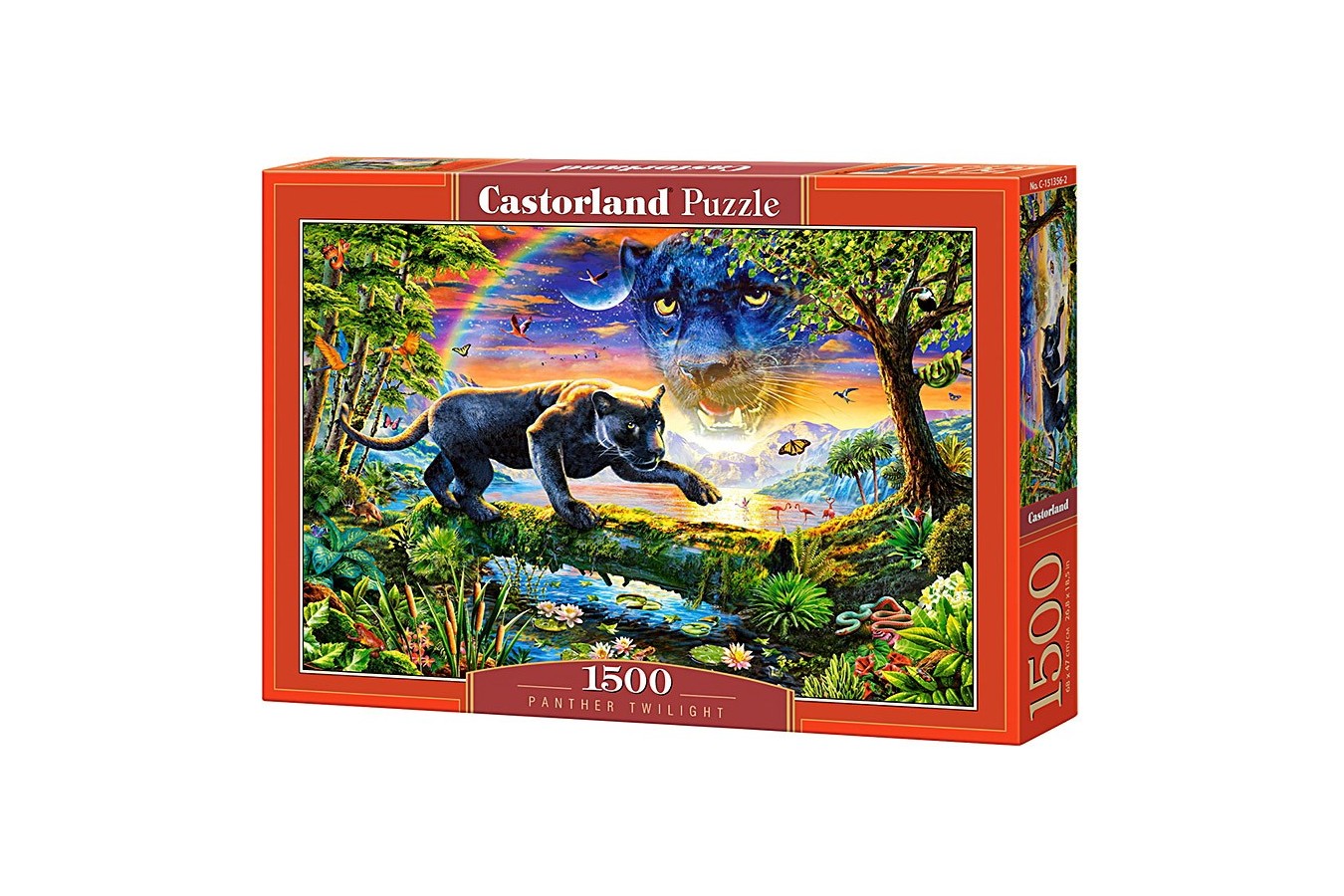 Puzzle Castorland - Panther Twilight, 1500 piese