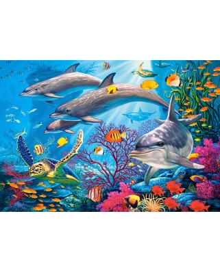 Puzzle Castorland - Secrets of the reef, 1500 piese