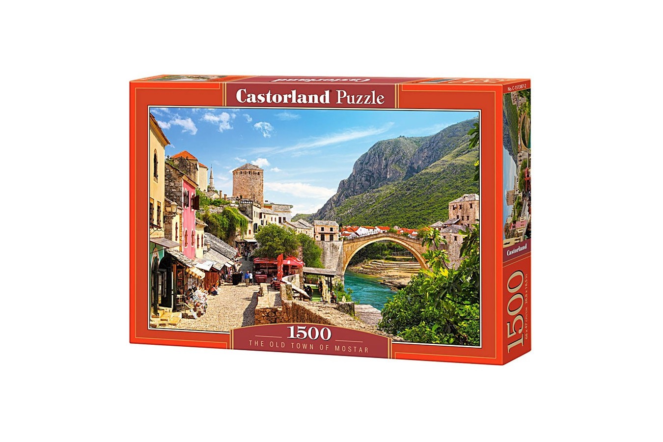 Puzzle Castorland - The Old Town of Mostar, 1500 piese