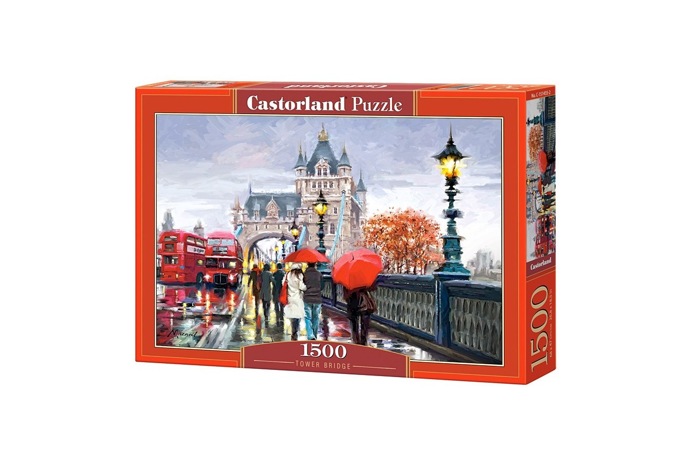 Puzzle Castorland - Tower Bridge, 1500 piese
