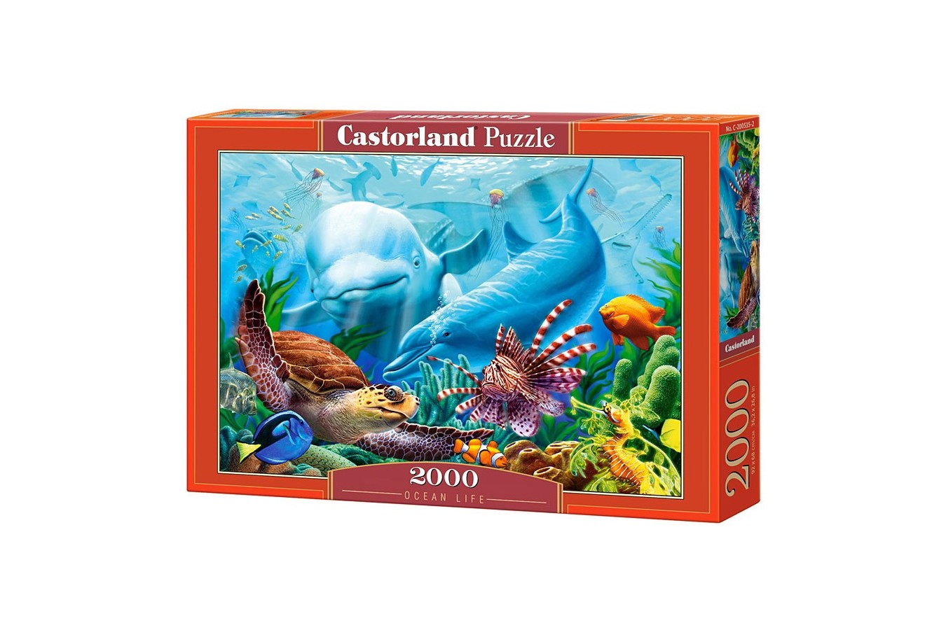 Puzzle Castorland - Ocean Life, 2000 piese