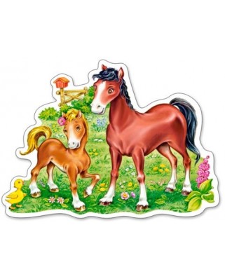 Puzzle Castorland Midi - A Little Beautiful Foal, 15 Piese