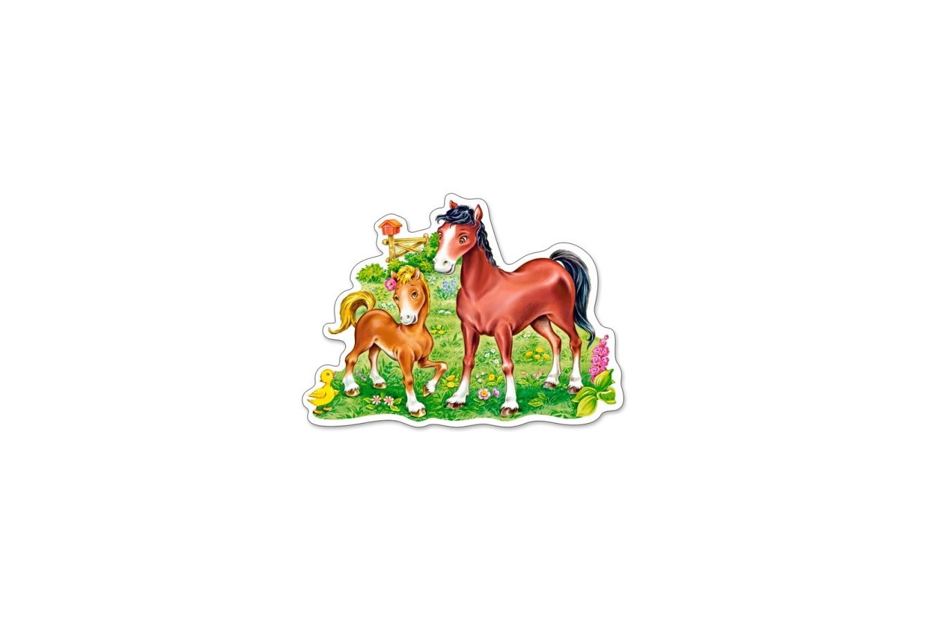 Puzzle Castorland Midi - A Little Beautiful Foal, 15 Piese