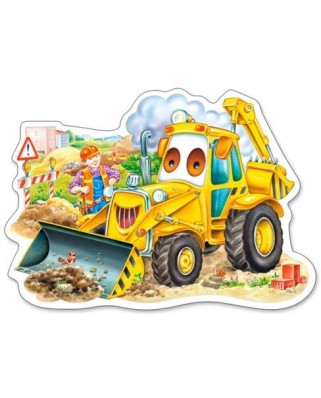 Puzzle Castorland Midi - A Smiling Digger, 15 Piese