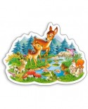 Puzzle Castorland Midi - Little Deer, 15 Piese