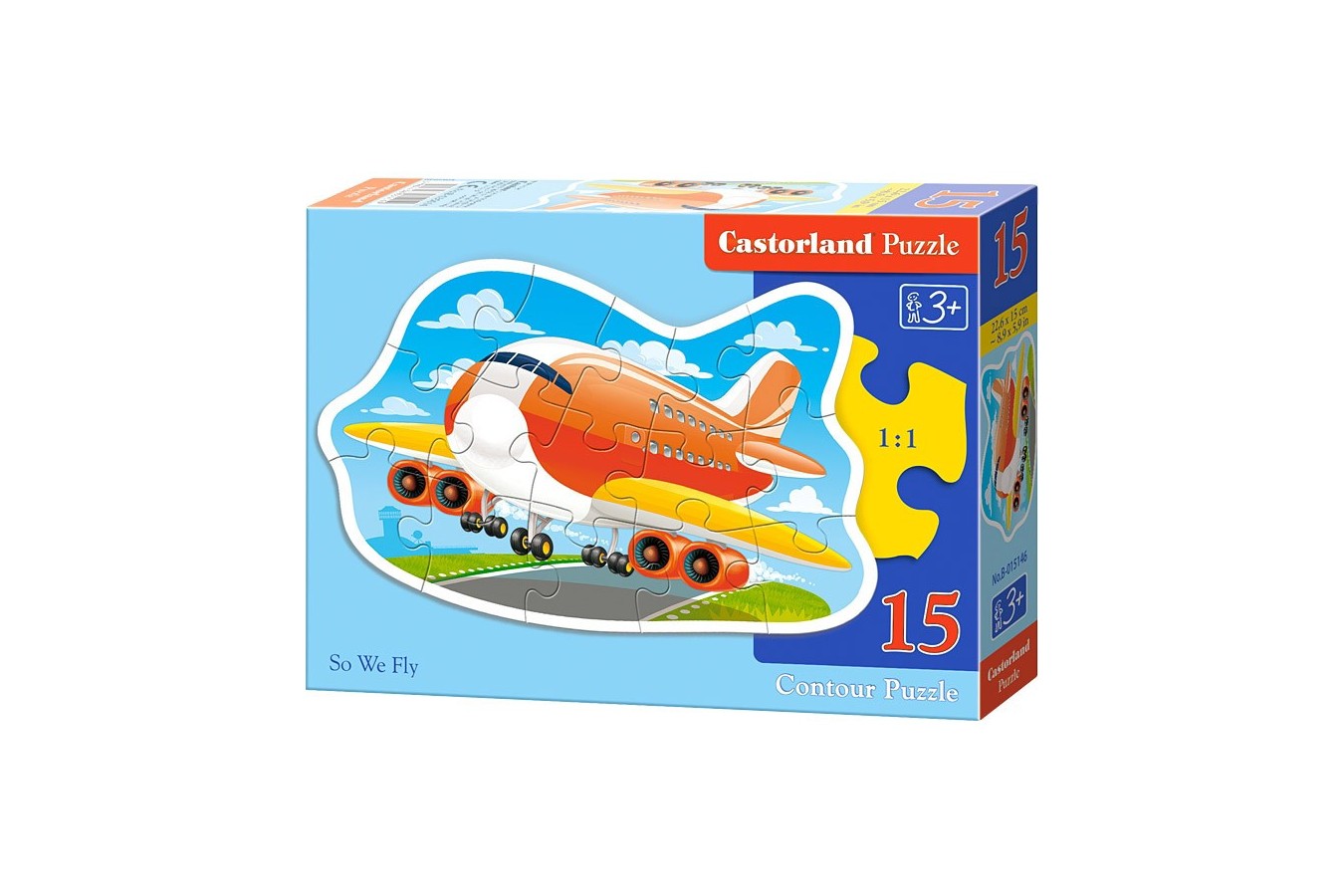 Puzzle Castorland Midi - So We Fly, 15 Piese
