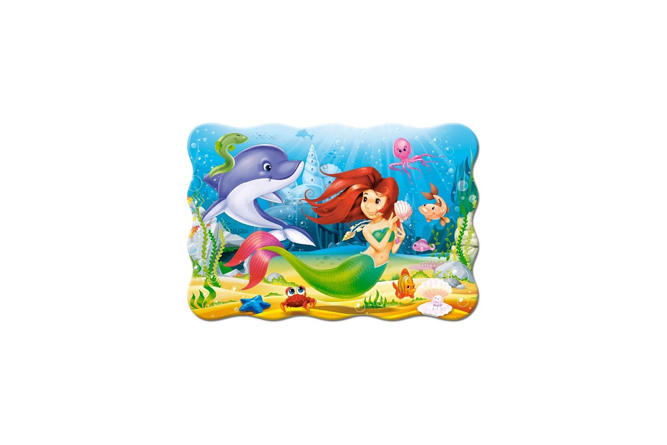 Puzzle Castorland Maxi - Little Mermaid, 20 Piese