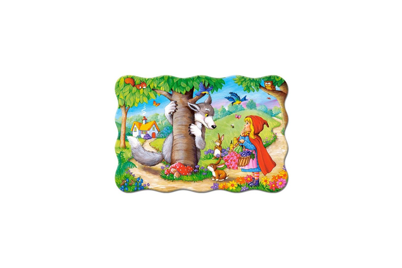 Puzzle Castorland Maxi - Little Red Riding Hood, 20 Piese