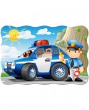 Puzzle Castorland Maxi - Police Patrol, 20 Piese