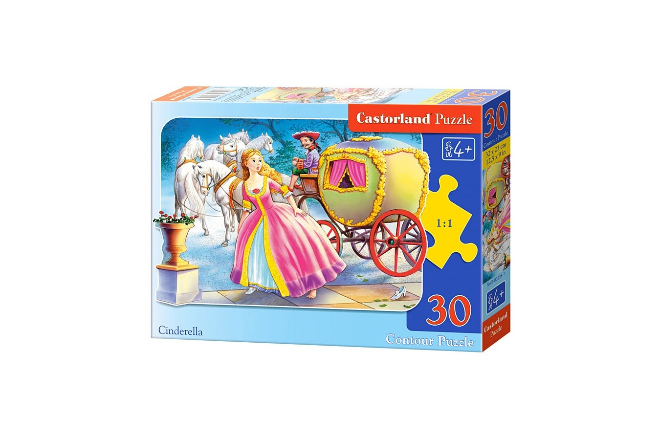 Puzzle Castorland - Cinderella, 30 Piese