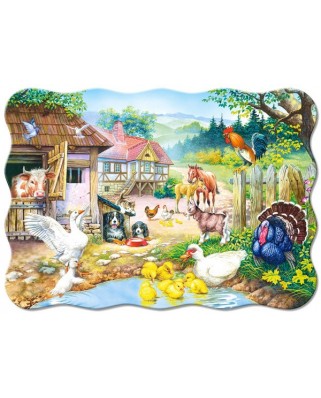 Puzzle Castorland - Farm, 30 Piese