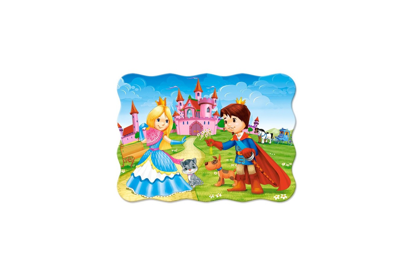 Puzzle Castorland - Princess Couple, 30 Piese