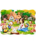 Puzzle Castorland - Snow White And The Seven Dwarfs, 30 Piese
