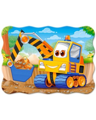 Puzzle Castorland - Yellow Digger, 30 Piese