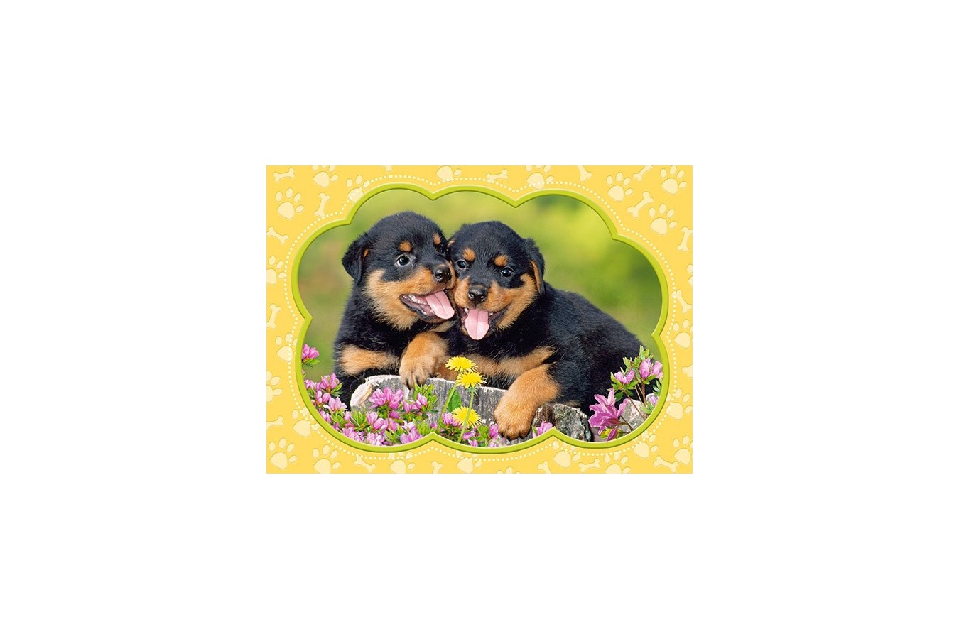 Puzzle Castorland - Little Rotweillers, 35 Piese