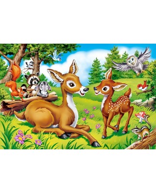 Puzzle Castorland Maxi - Dear Little Deer, 40 Piese