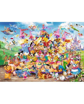 Puzzle Ravensburger - Carnavalul Disney Multicolor, 1000 piese (19383)