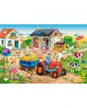 Puzzle Castorland Maxi - Life On The Farm, 40 Piese