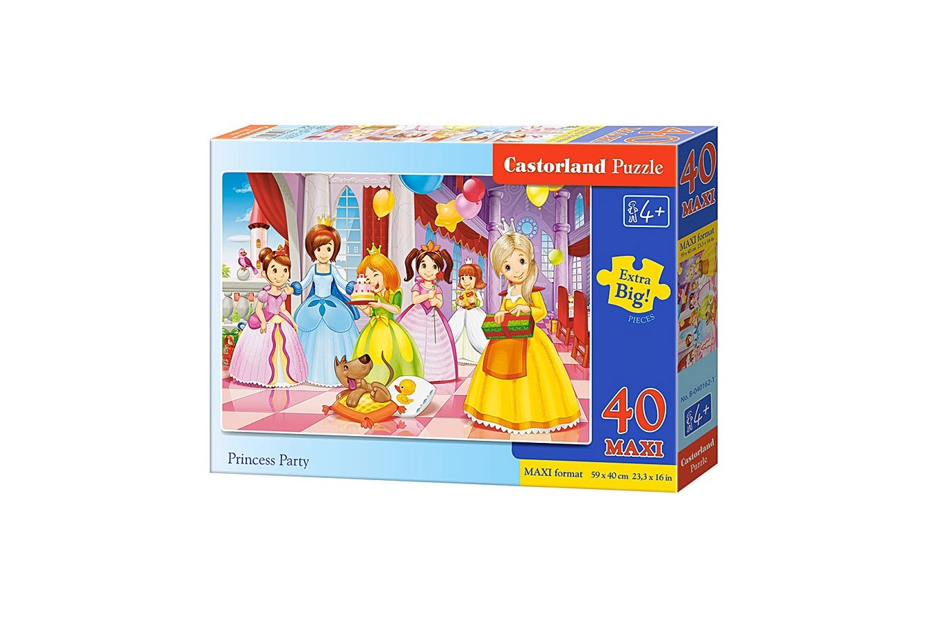 Puzzle Castorland Maxi - Princess Party, 40 Piese