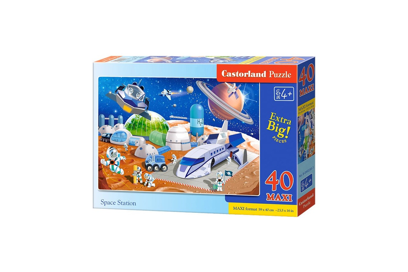Puzzle Castorland Maxi - Space Station, 40 Piese