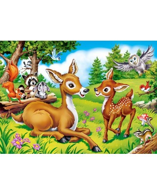 Puzzle Castorland - Dear Little Deer, 60 Piese