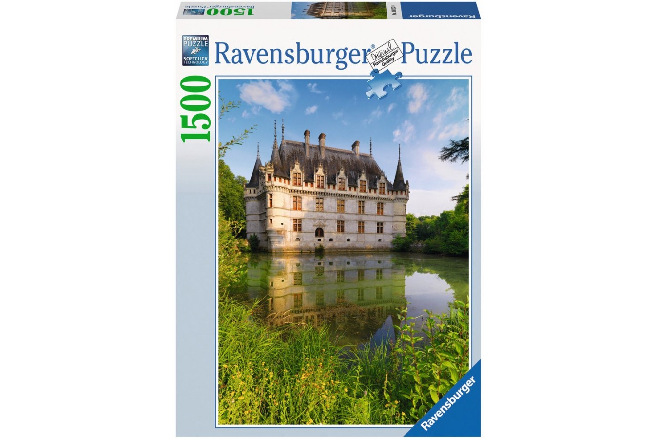 Puzzle Ravensburger - Castelul Azay Le Rideau, 1500 piese (16325)