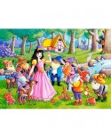 Puzzle Castorland - Snow White And The Seven Dwarfes, 60 Piese