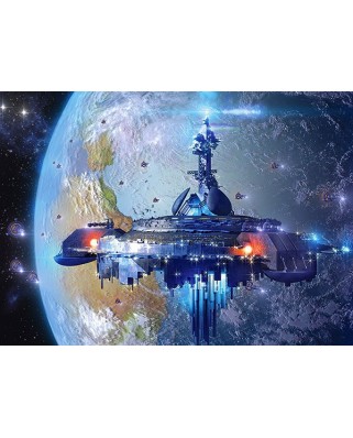 Puzzle Castorland - Alien Ship, 120 Piese