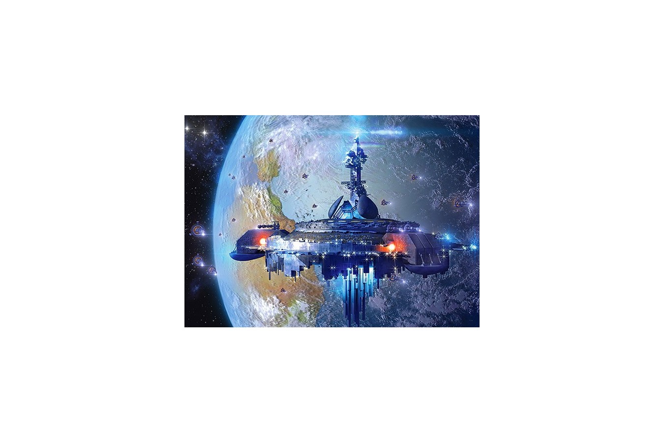 Puzzle Castorland - Alien Ship, 120 Piese