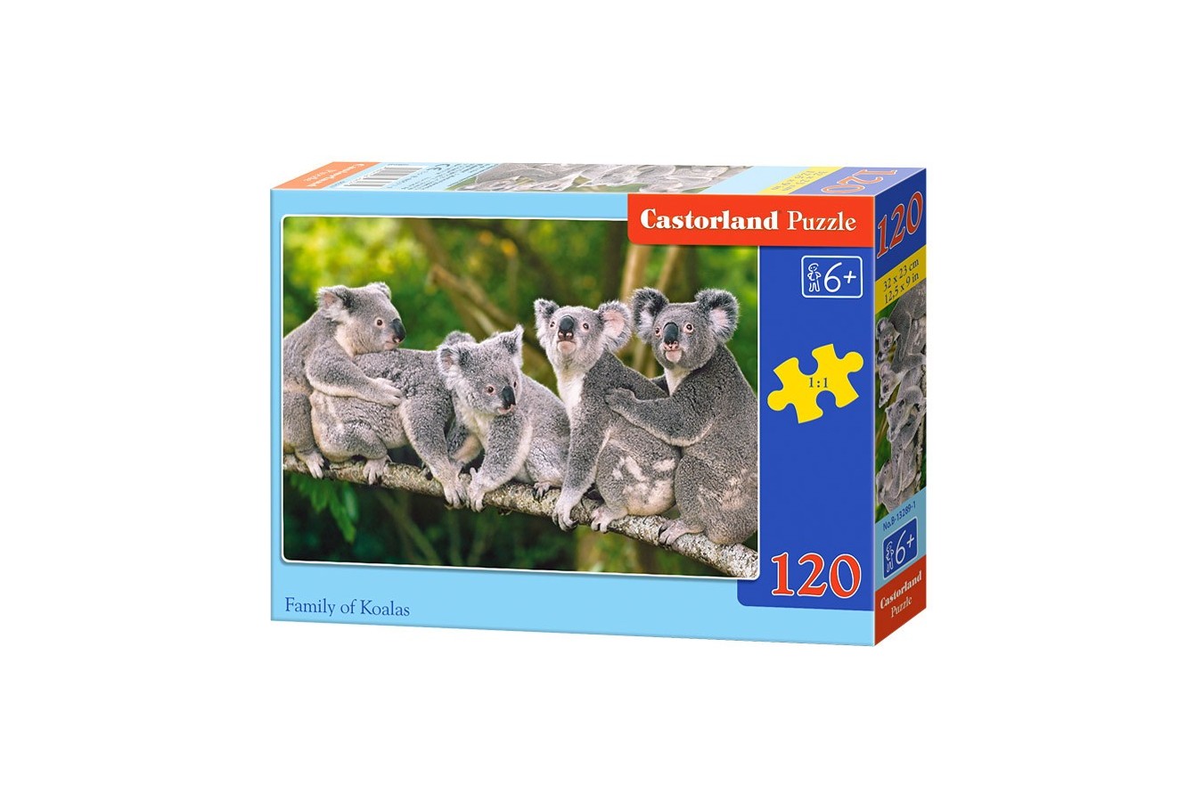 Puzzle Castorland - Family Of Koala, 120 Piese