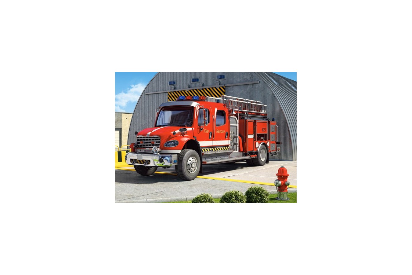 Puzzle Castorland - Fire Engine, 120 Piese