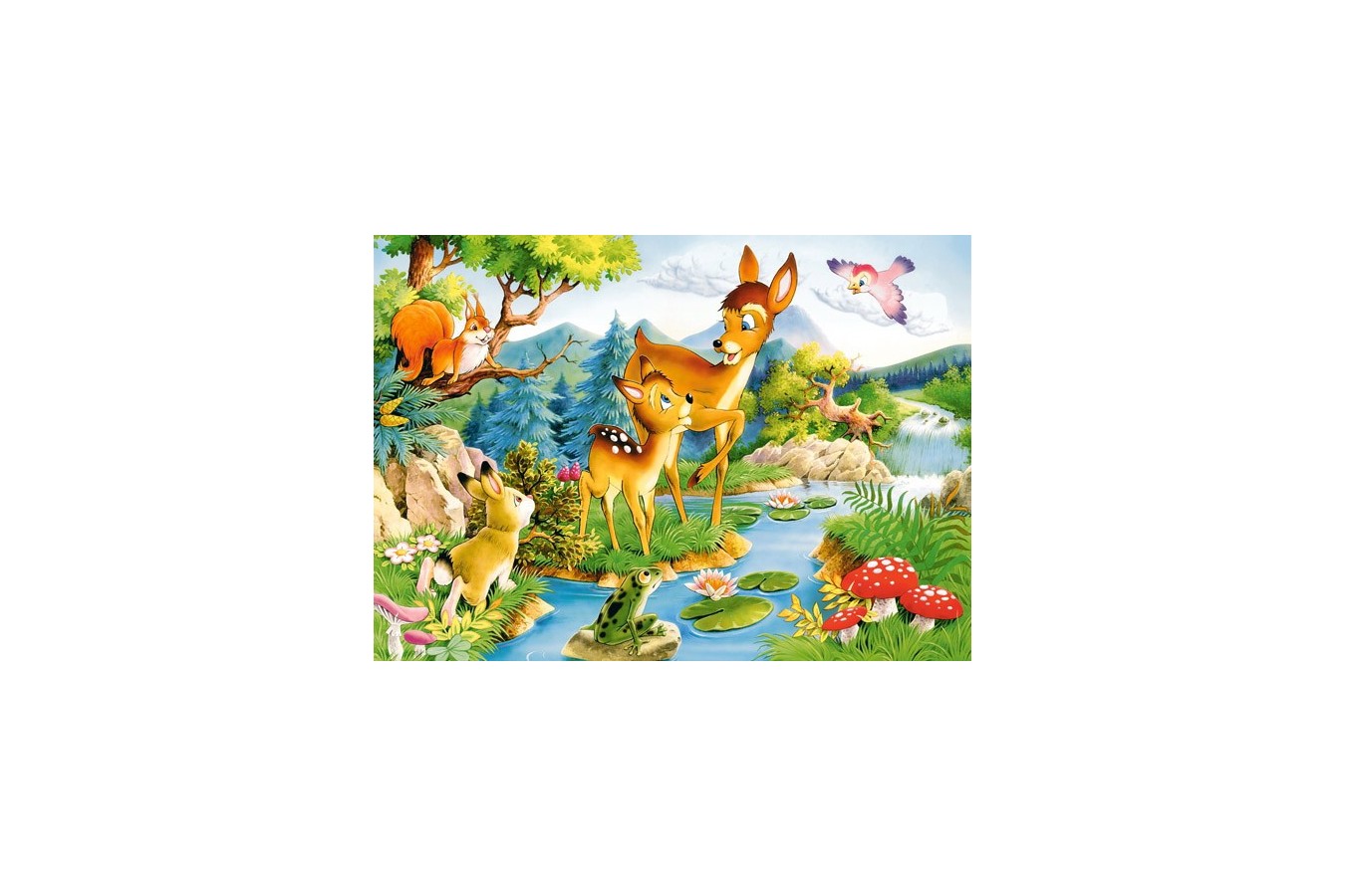 Puzzle Castorland - Little Deer, 120 Piese