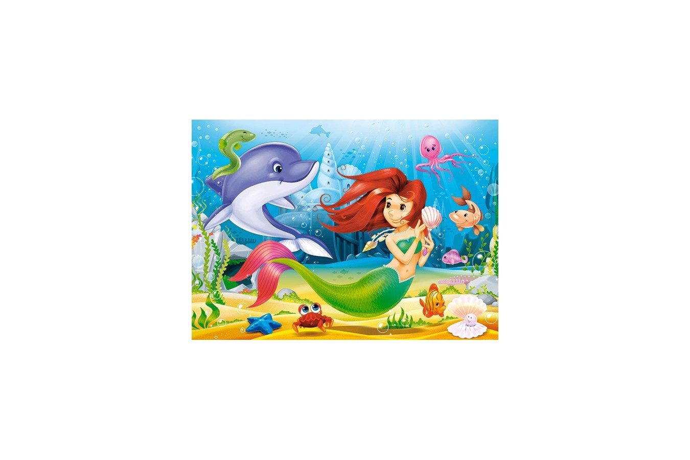 Puzzle Castorland - Little Mermaid, 120 Piese