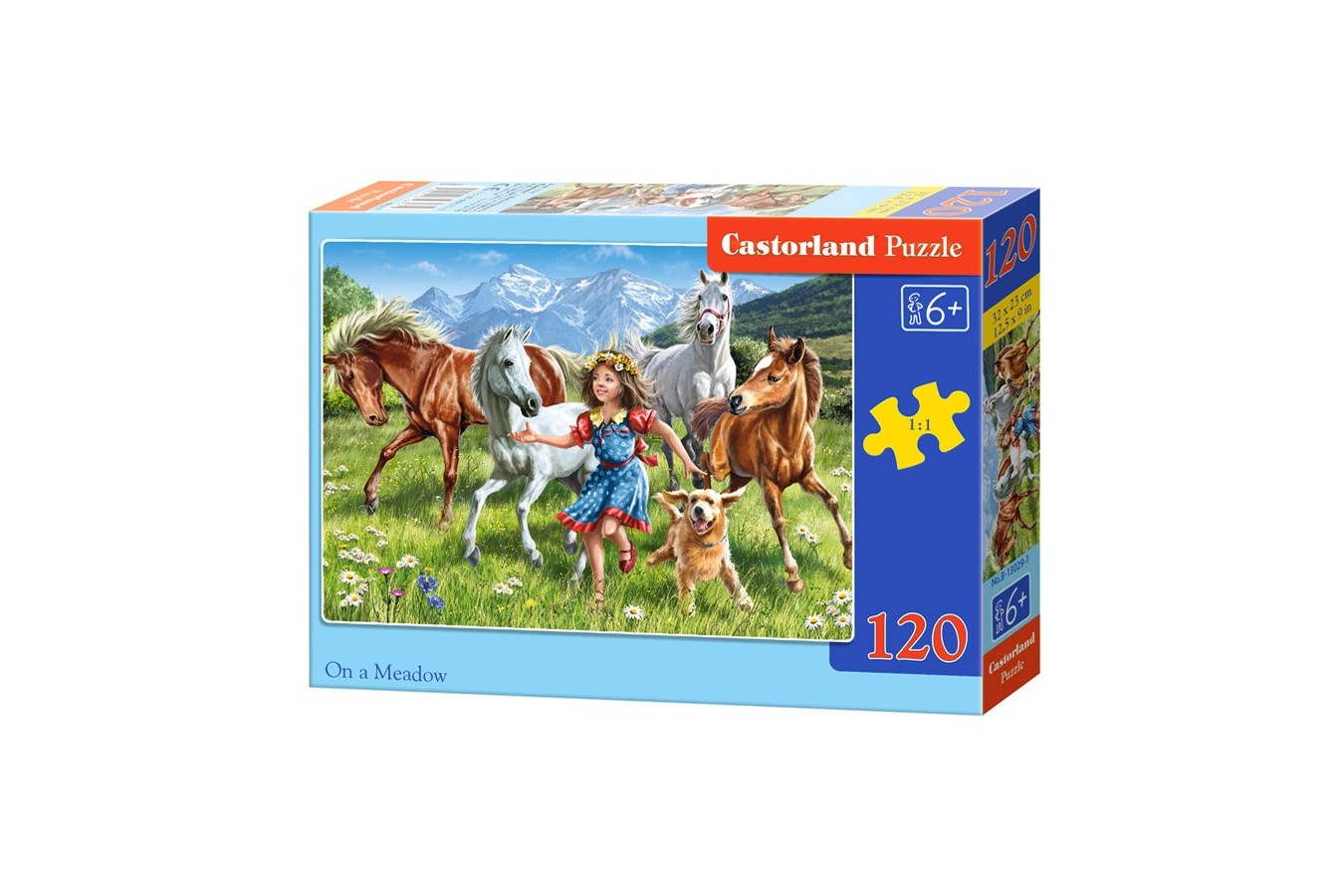 Puzzle Castorland - On A Meadow, 120 Piese
