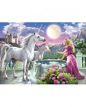 Puzzle Castorland - Princess And Her Unicorn, 120 Piese